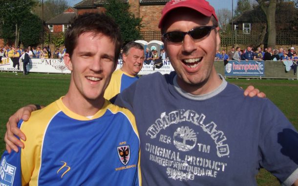 Kevin Webber with John Main in 2009